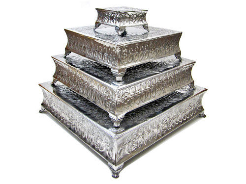 Four-Tiered Cake Stand Square