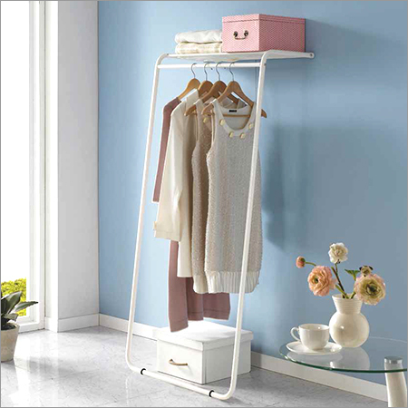 1 Tier Wall Stand Garment Rack