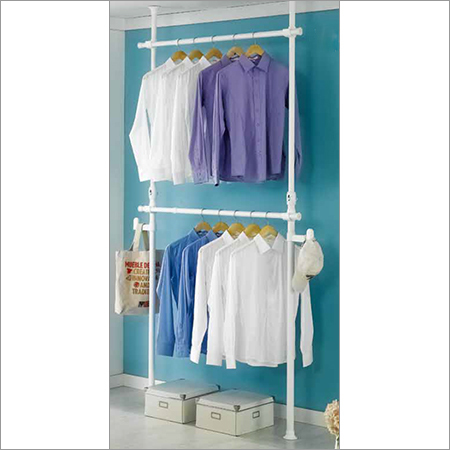 2 Tier Clothes Hanging Rod
