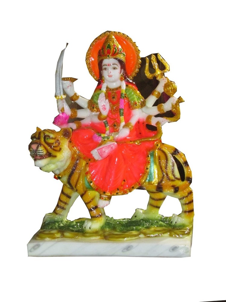 polyresin Durga statue