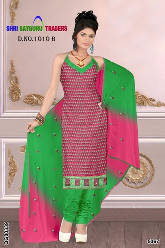 Pure Chanderi Heavy Embroidery Designs Suits