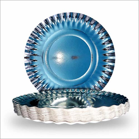 Silver Laminated Paper Plates