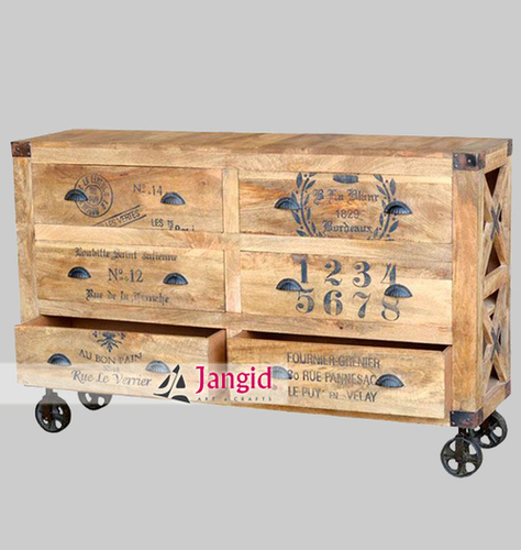 Recycled Mango Wooden Drawer chest