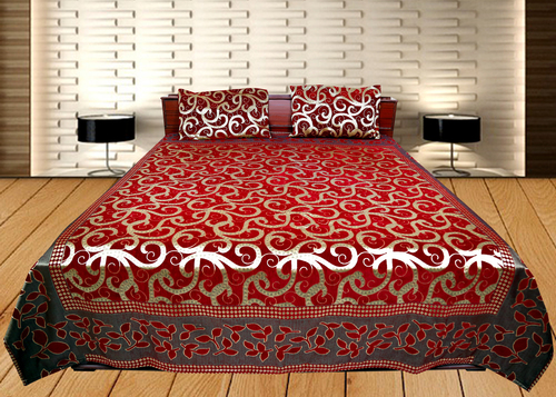 Bed Cover Velvet Designer