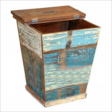 Reclaimed Wood Pot - Reclaimed Wood, Various Dimensions, Distressed Finish | Durable, Borer & Termite Proof, Rustic Charm