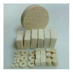 Felt Gasket - Industrial Grade, Ring Shape with Max Pressure 35 kg/sq cm | Customizable Hardness, Thickness, Color and Density Options