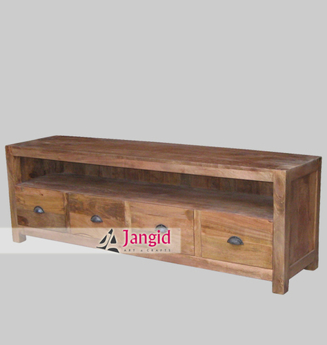 Indian Solid Mango Wood TV Stand