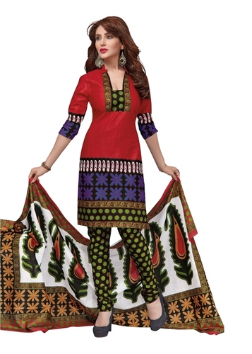 Printed Cotton Suit Materials