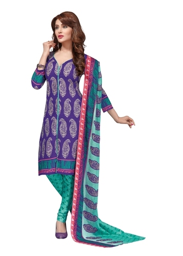 Fancy Cotton Dress Materials
