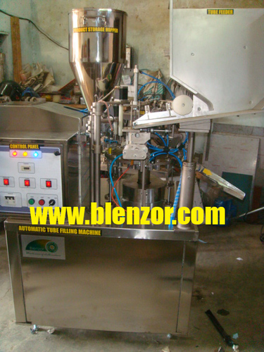 Double Head Aluminium Tube Filling Machine