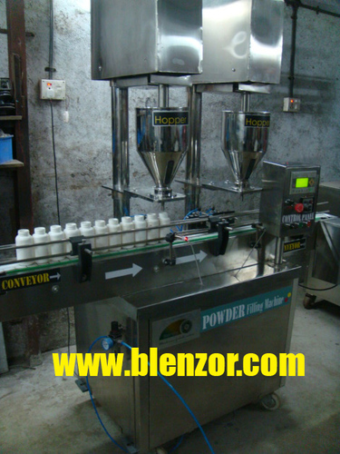 Double Head Powder Filling Machine