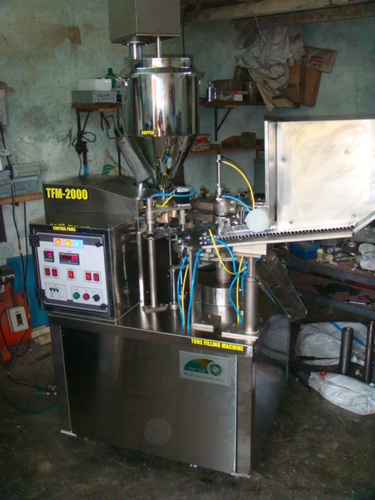 Rotary Aluminum Tube Filling Crimping Machine