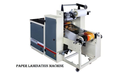 PAPER DONA PLATE LAMINATION MACHINE