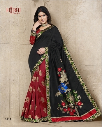 Designer Saree with border
