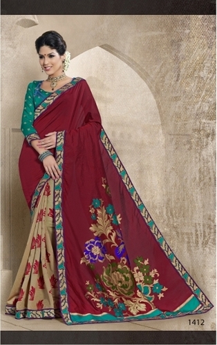 Weaving Silk With Border