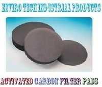 Activated Carbon Filter Pads - Nonwoven Fabric, F6 Efficiency | Bk2 & Bk25 Grades, Circular Shape For Liquid Filtration In Filter Presses