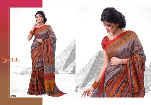 Cotton Stylish Saree