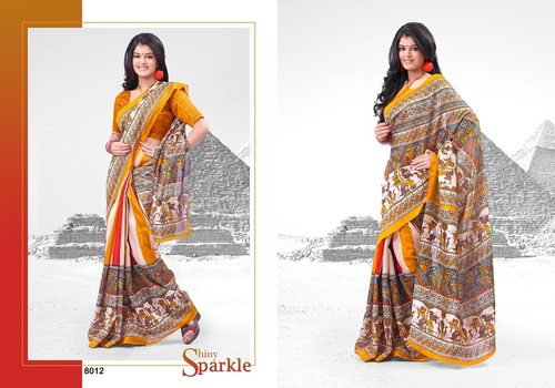 Sparkle Cotton Saree 