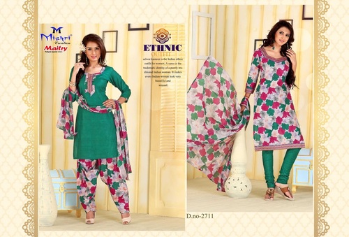 Stylish Patiyala Cotton Suits Manufacturer