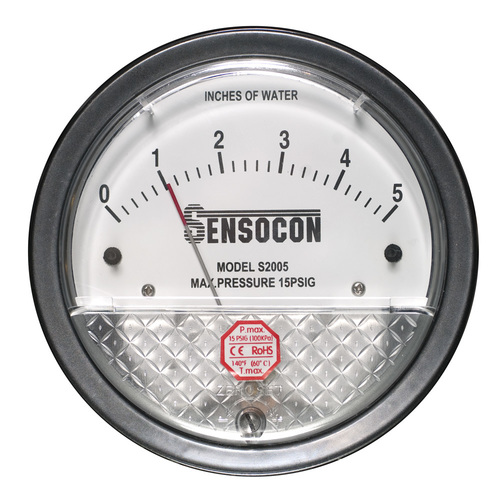 Sensocon Differential Pressure gauge