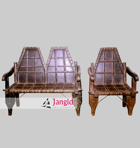Indian Wooden Traditional Cart Cafeteria Furniture