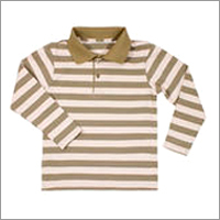 Tee Shirt Childrens Full Sleeve Striped