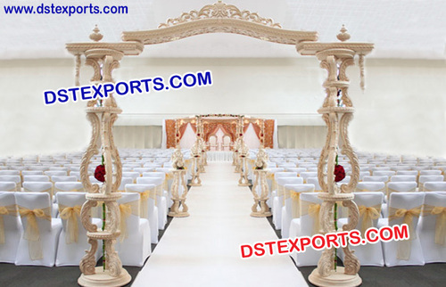 Stylish Wedding Wooden Gate