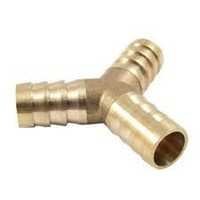 Brass Y Hose Barb Joint Connector