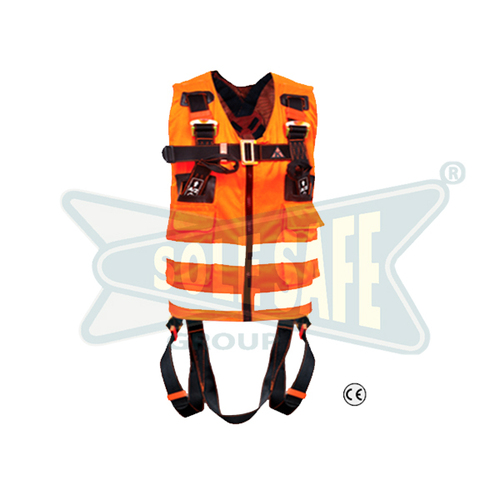Karam Safety Harness Reflective Vest Application: Cable Industry