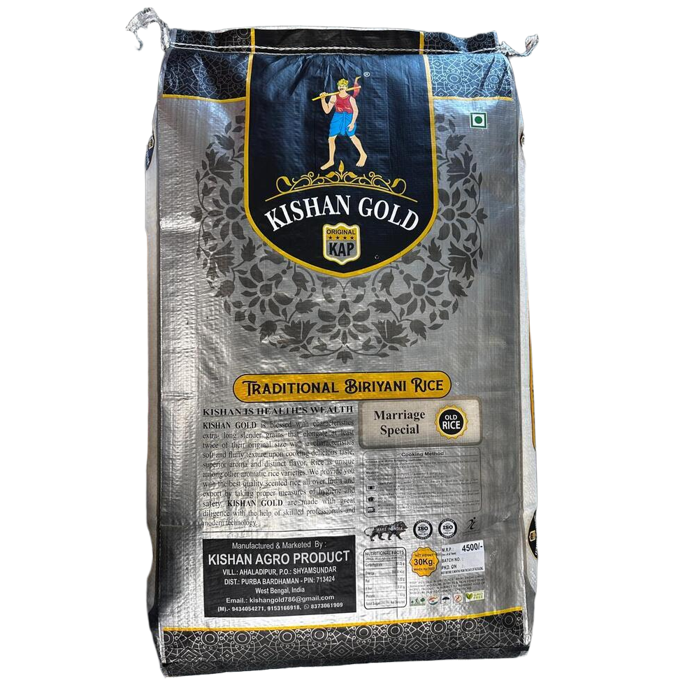 Kishan Gold Gobindibhog 25Kg Rice - Color: White