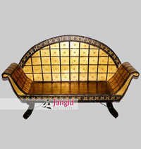 Wooden Cart Indian Living Room Sofa