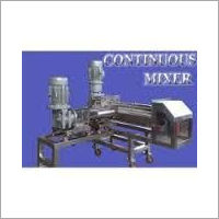 Continuous Mixing Machine