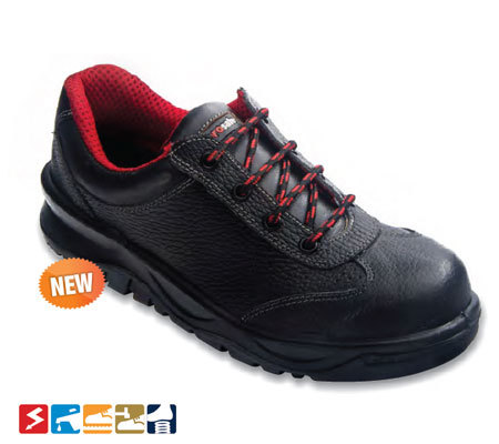 Black Steel Womens Safety Shoes