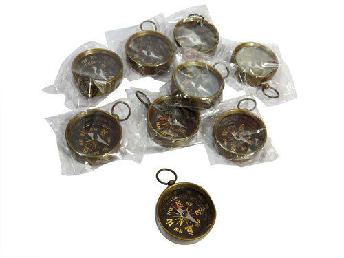 Key Chain Compass Set Of 10