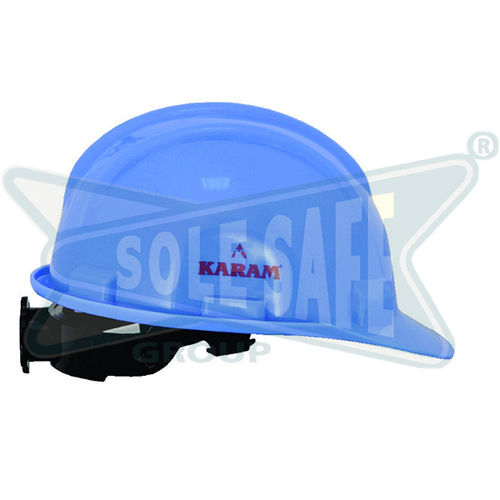 Karam Safety Helmet With Ratchet Fitting Usage: Construction