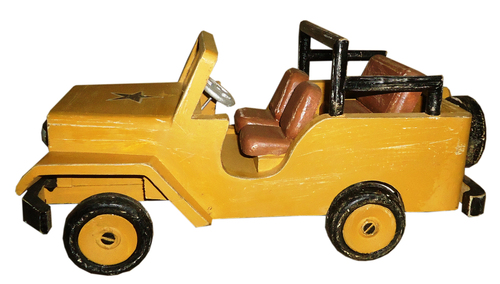 Wooden Toy JEEP