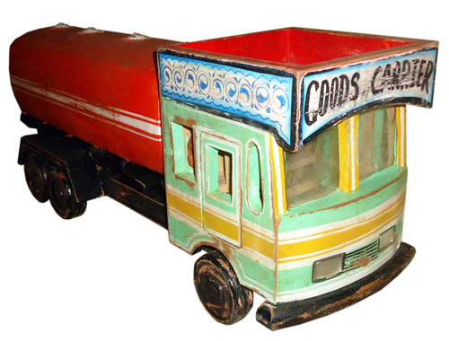 Wooden Toy TRUCK TANKER