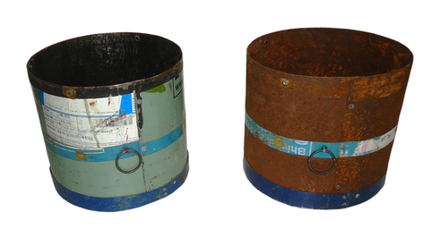 Iron Dust Bin Long