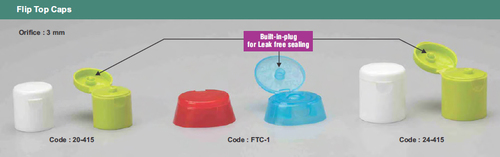 20 mm 24 mm Flip Top Caps