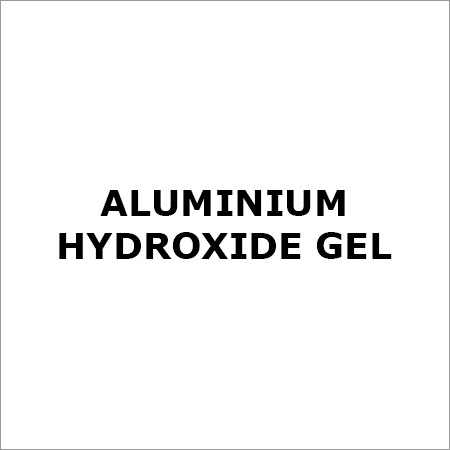 Aluminium Hydroxide Gel Cas No: 21645-51-2
