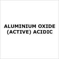 ALUMINIUM OXIDE (active) ACIDIC