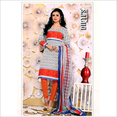 Unstitched Designer Dress Salwar Suit
