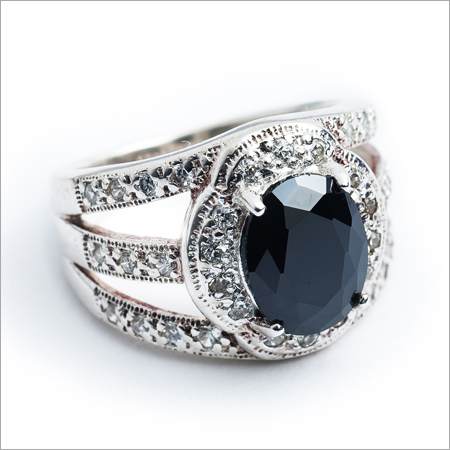 Black Gemstone Ring