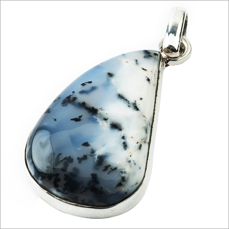 White Gemstone Pendant