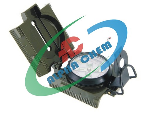 Compass Folding Metal - Metal 100x70x20 mm | Folding Design LED Light Magnifying Viewer Durable Outdoor Navigation Precise Readings