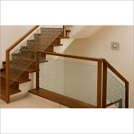 Glass Staircase Railing