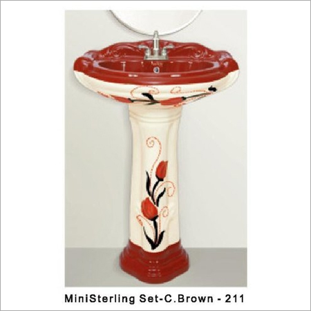 Round Pedestal Wash Basin