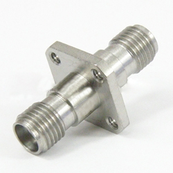 3.5mm Female to 3.5mm Female 4 Hole Flange Adapter