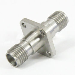 3.5mm Female to 3.5mm Female 4 Hole Flange Adapter