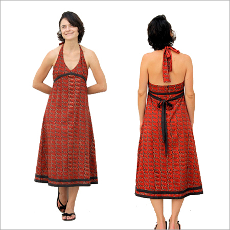Hand Block Print Dress